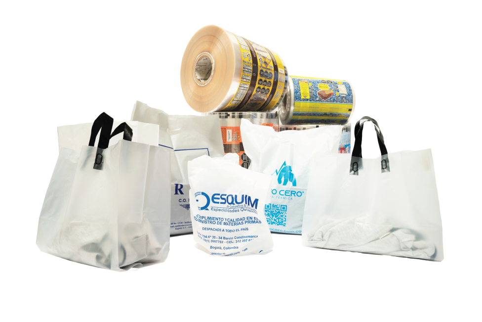 productos empaques y bolsas publicitarias